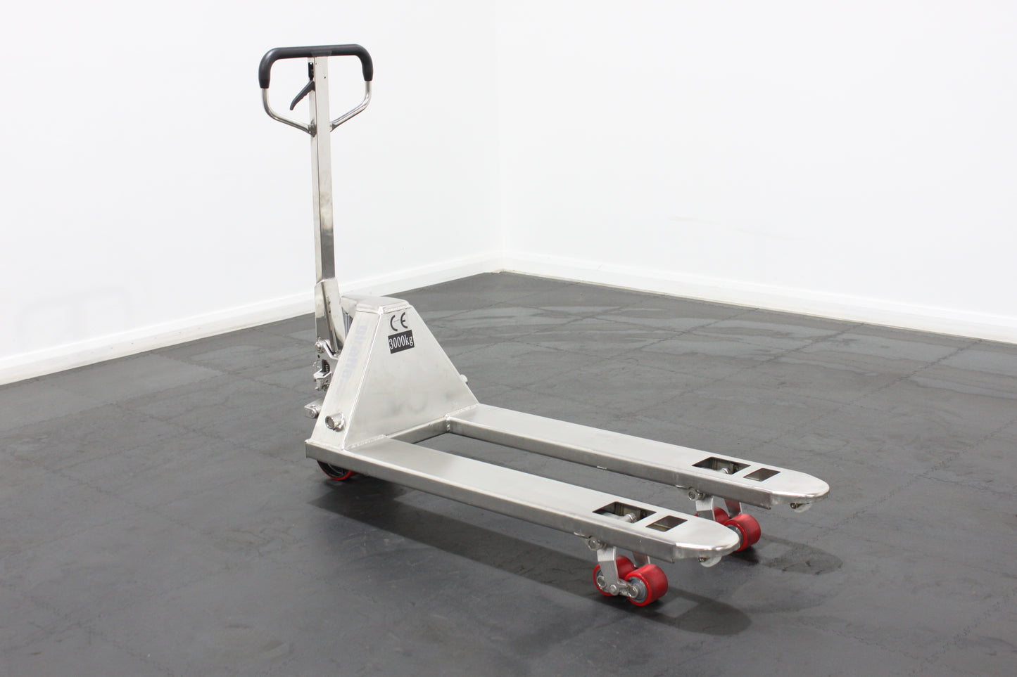 giraffe 3T Stainless Steel Euro Spec 550x1150mm Manual Pallet Truck | Heavy Duty, Low Profile