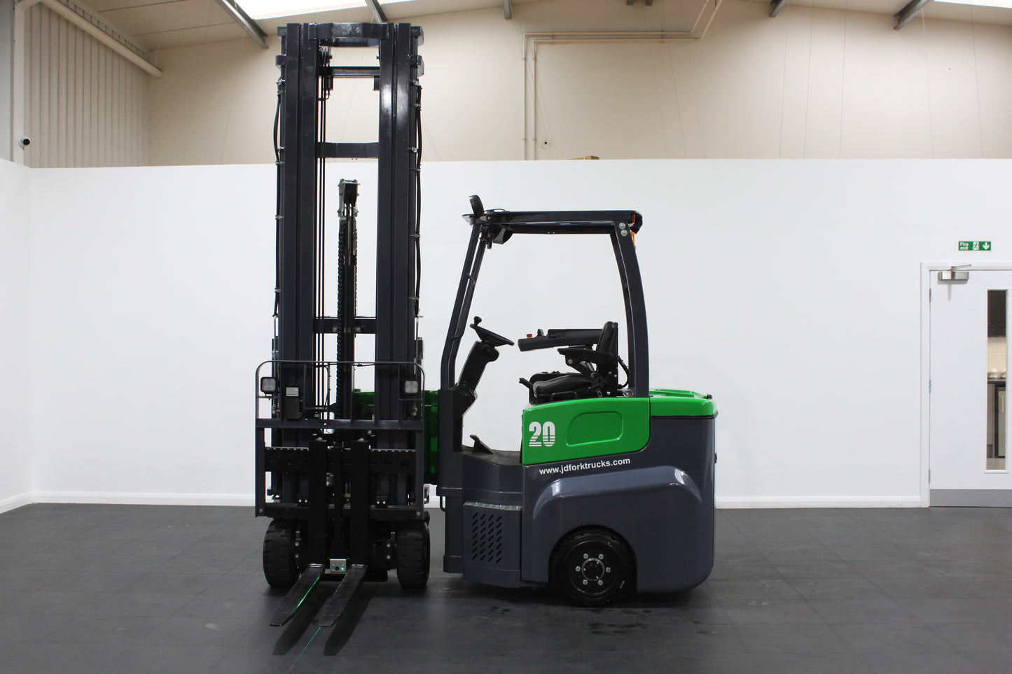 MiMA MJ20 Electric Articulated Forklift | 2T Capacity, VNA, Lithium Battery
