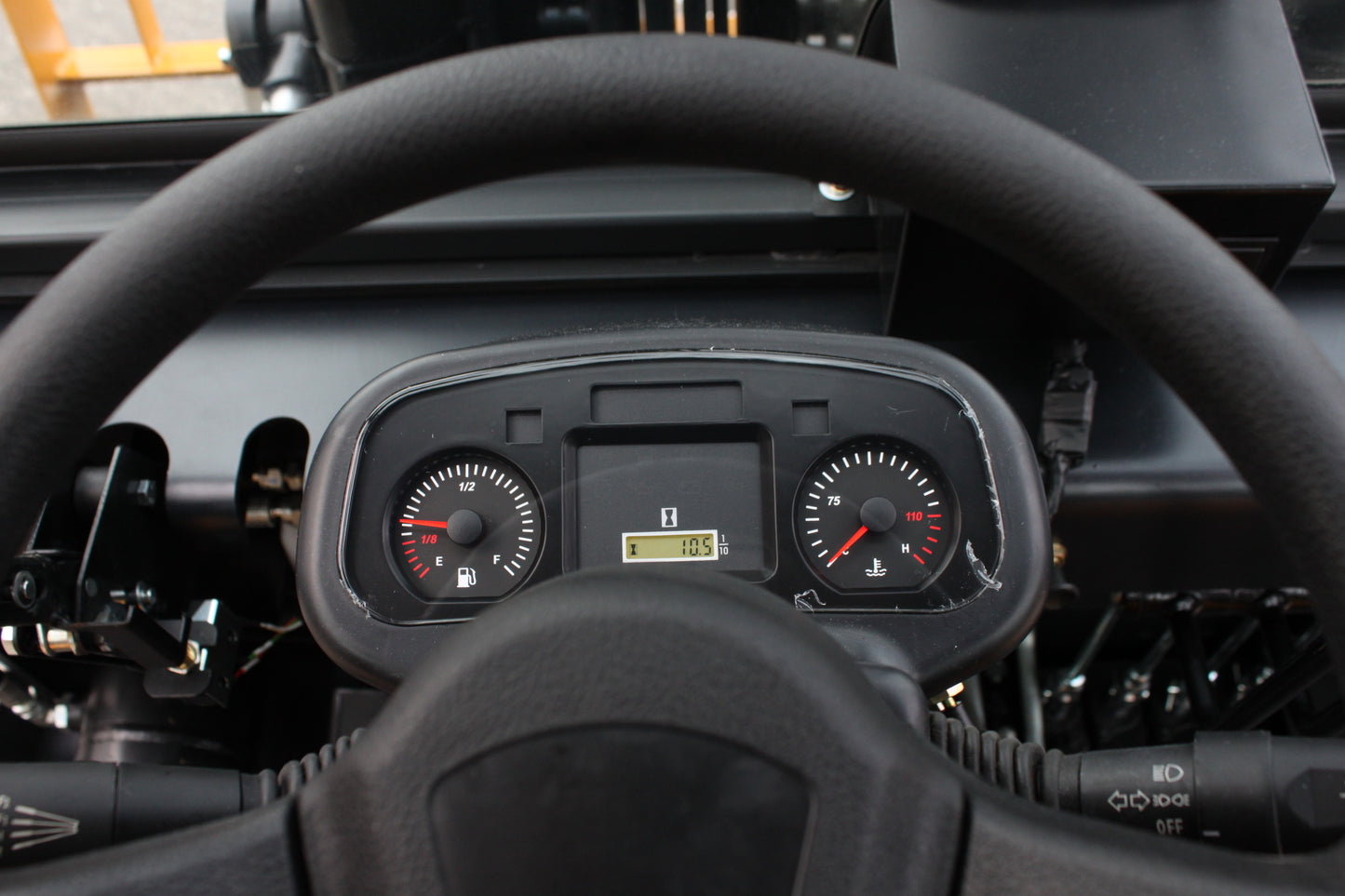 Hifoune FD10T 10T Diesel Forklift with Full Cab & Rotator Clamp | Triplex Mast