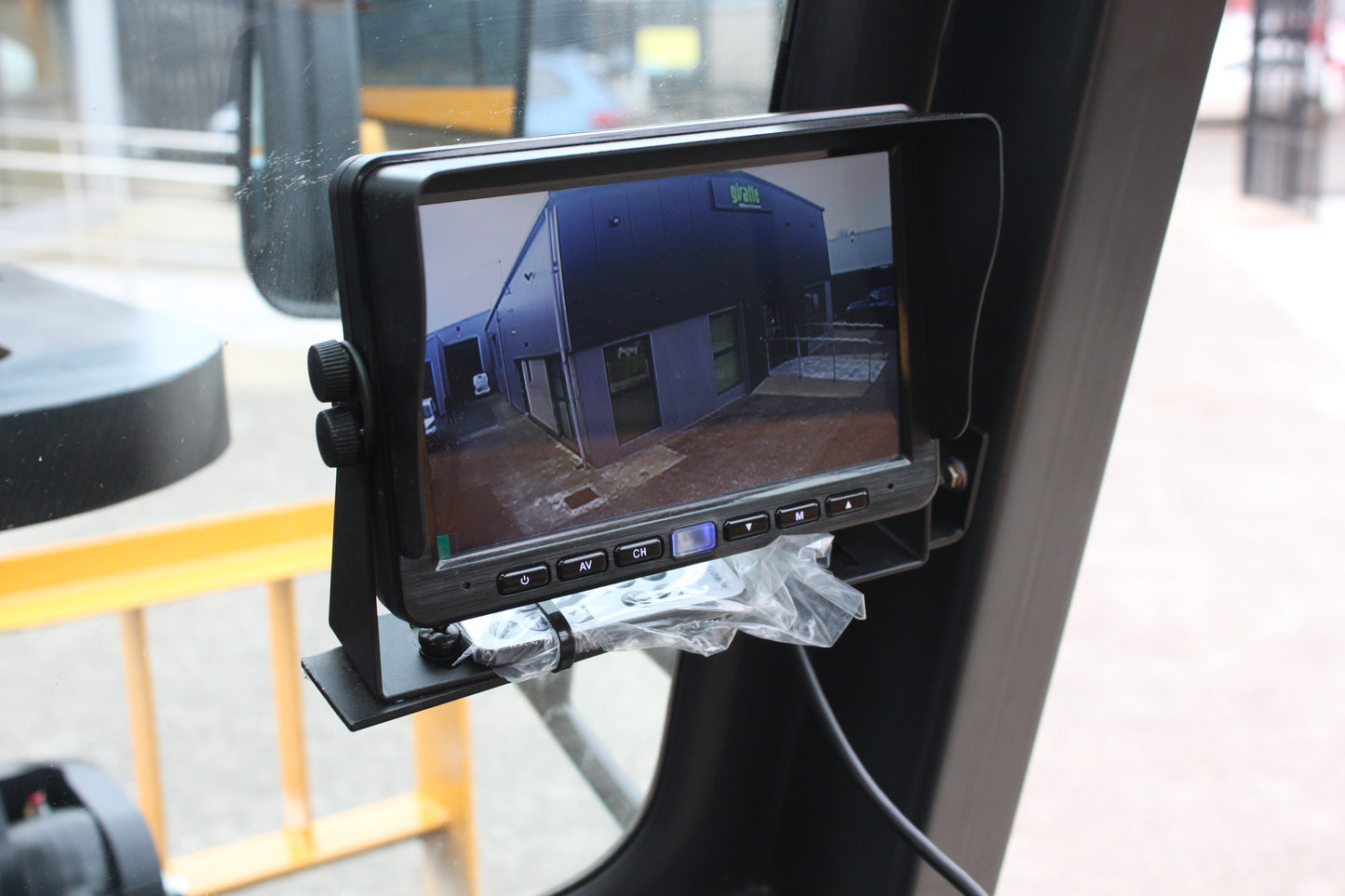 Hifoune FD10T 10T Diesel Forklift with Full Cab & Rotator Clamp | Triplex Mast