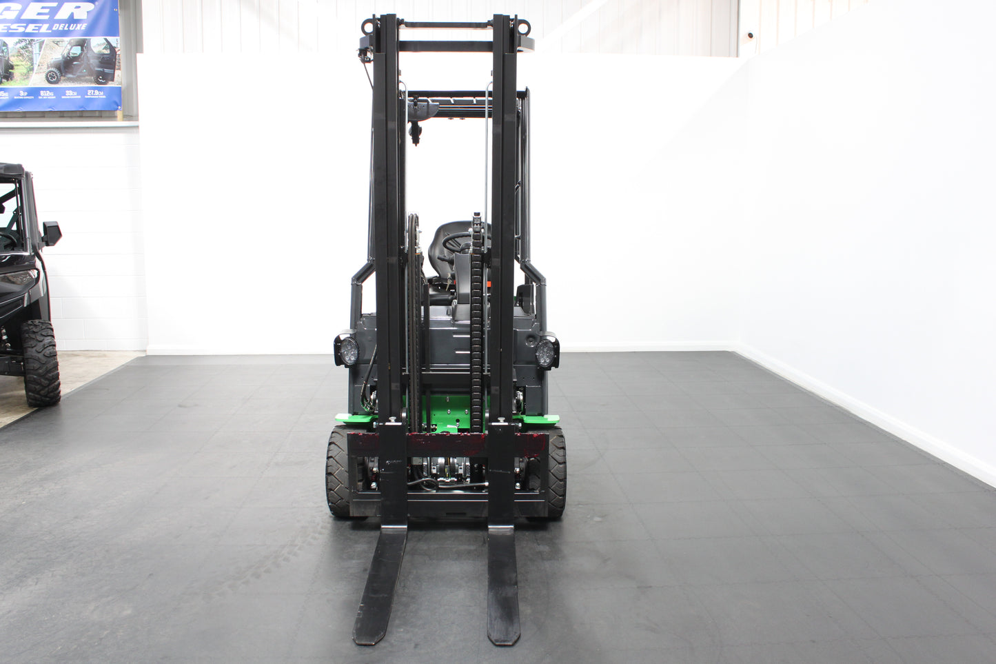 CESAB B420 2T Electric Forklift with Drive-In Racking Guard | 48V Battery