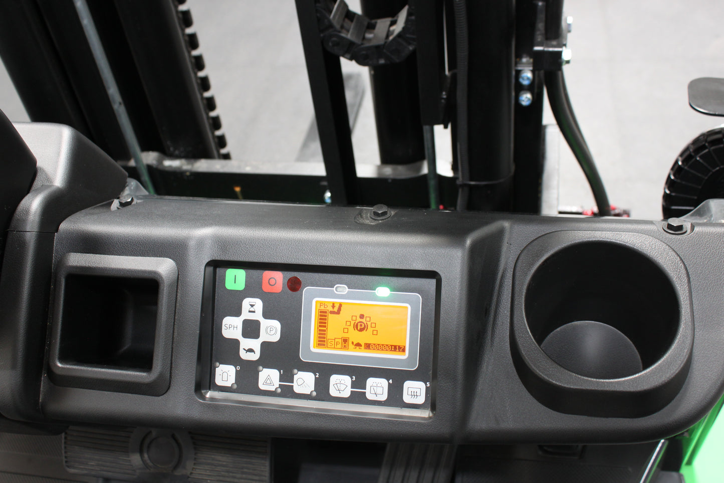 CESAB B420 2T Electric Forklift with Drive-In Racking Guard | 48V Battery