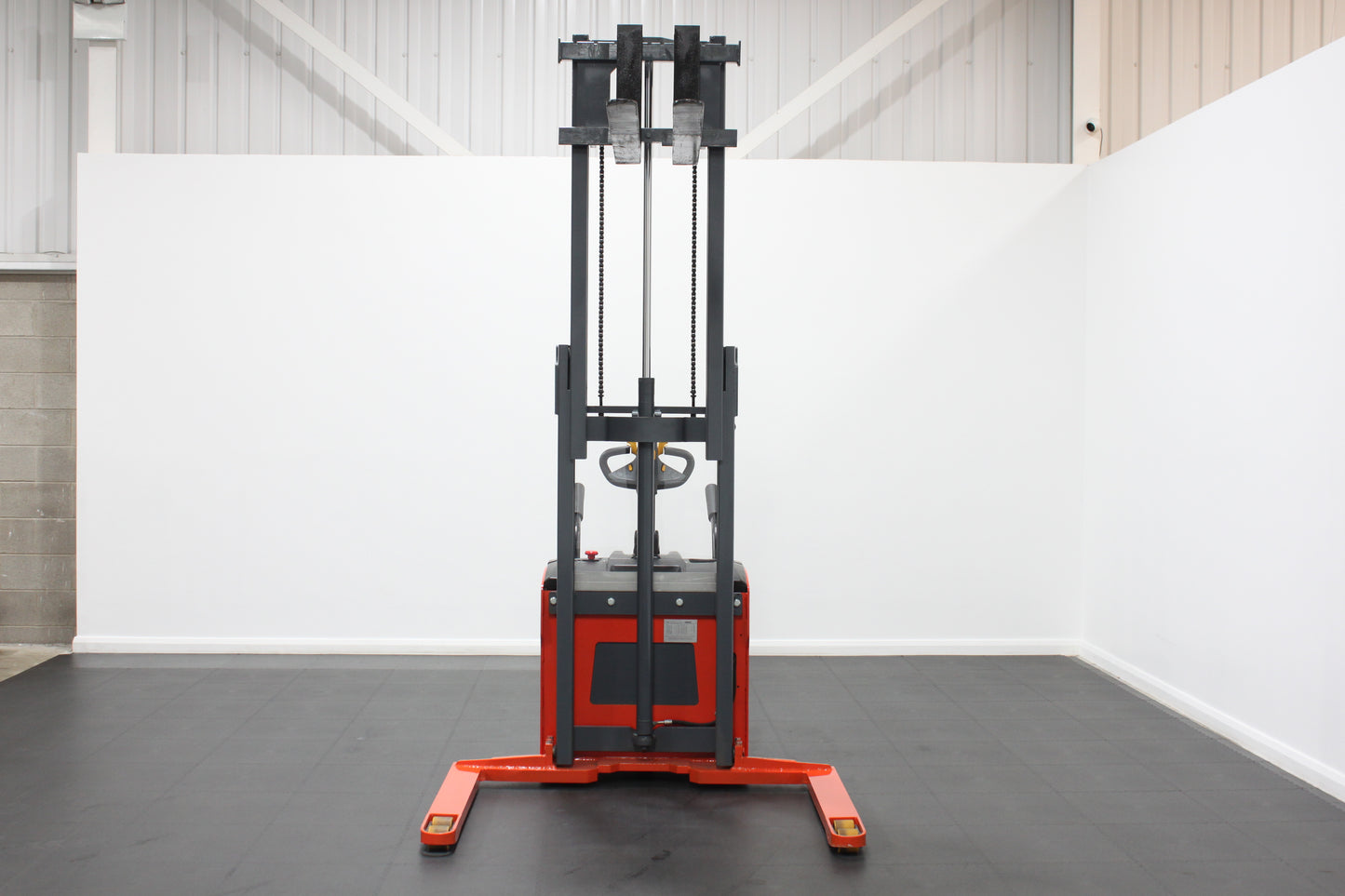 MiMA MB15 Extra Wide Straddle Pallet Stacker - Ride On