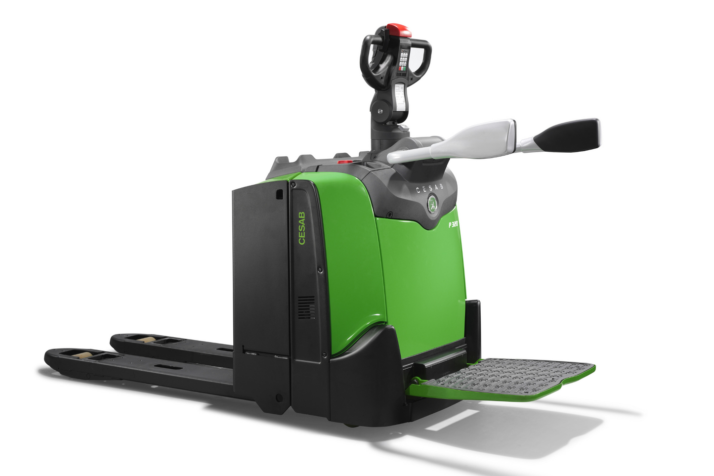 CESAB P300 Platform Powered Pallet Truck – 2000kg to 2200kg Capacity | High-Speed Electric Pallet Truck for Intensive Applications