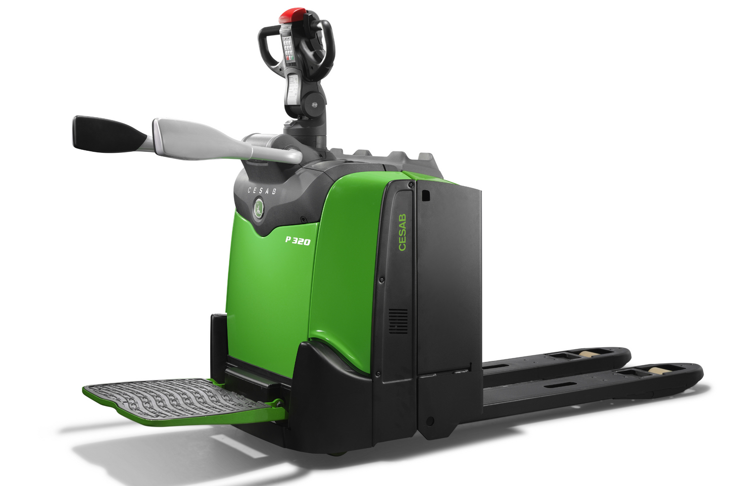 CESAB P300 Platform Powered Pallet Truck – 2000kg to 2200kg Capacity | High-Speed Electric Pallet Truck for Intensive Applications