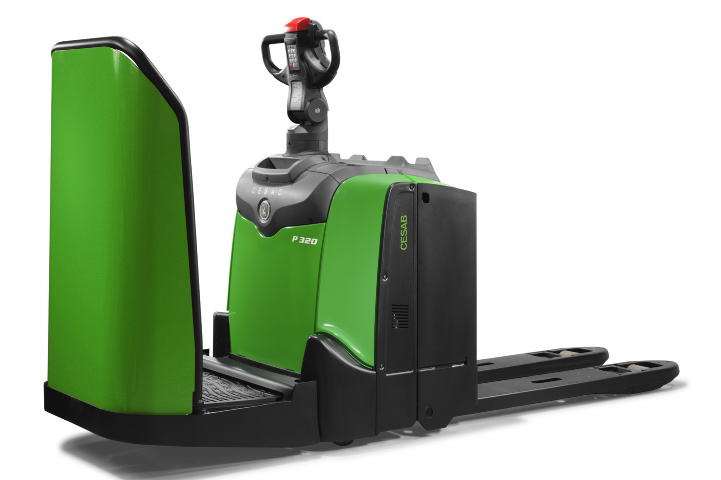 CESAB P300 Platform Powered Pallet Truck – 2000kg to 2200kg Capacity | High-Speed Electric Pallet Truck for Intensive Applications
