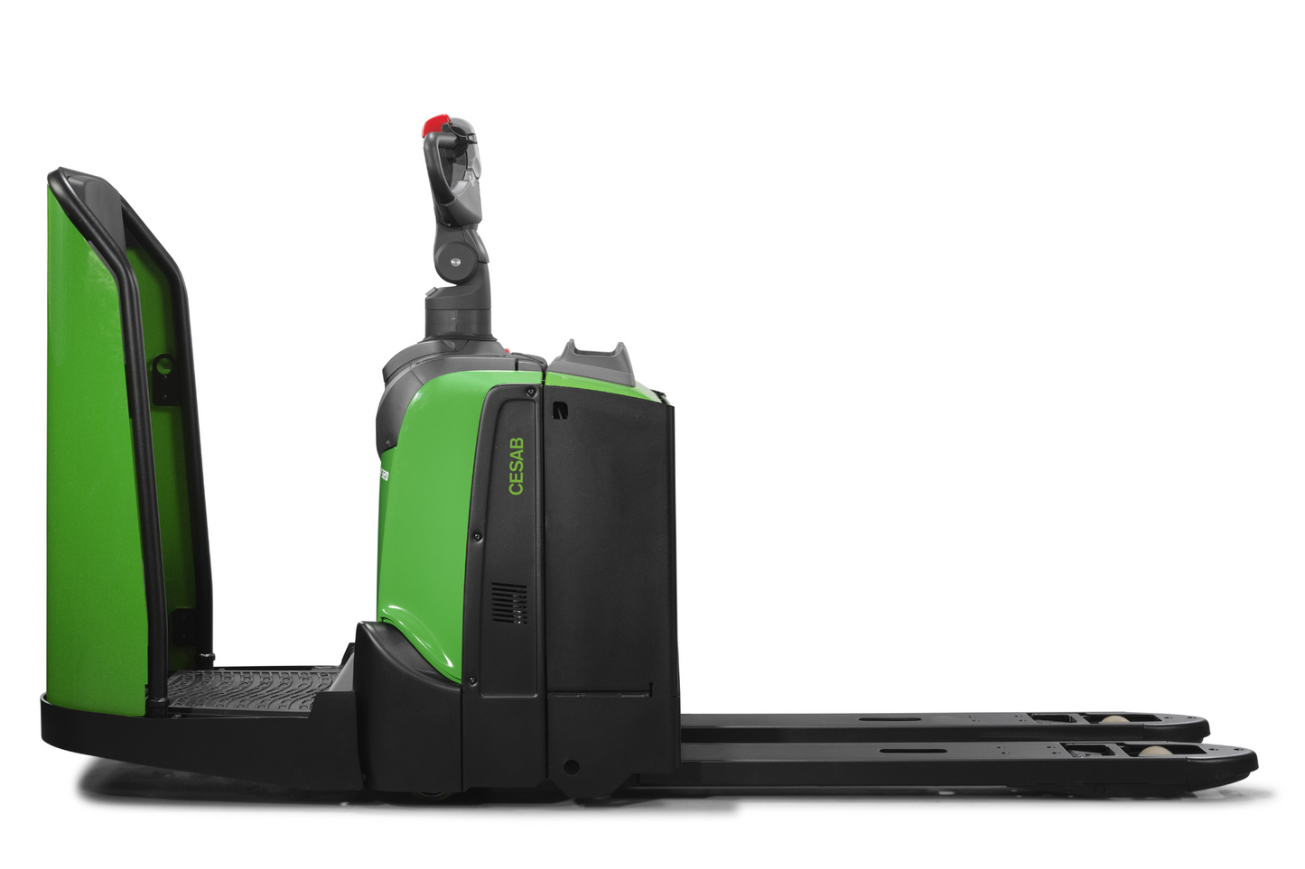 CESAB P300 Platform Powered Pallet Truck – 2000kg to 2200kg Capacity | High-Speed Electric Pallet Truck for Intensive Applications