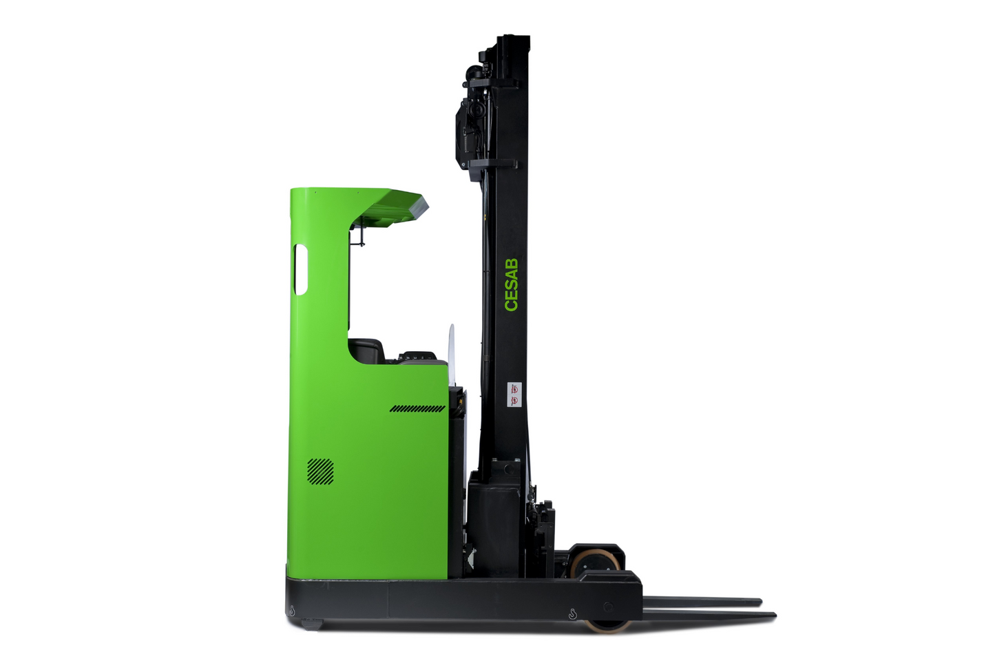CESAB R200 Compact Electric Reach Truck – 1200kg to 1600kg Capacity | High-Performance Lithium-Ion Reach Truck for Narrow Aisles