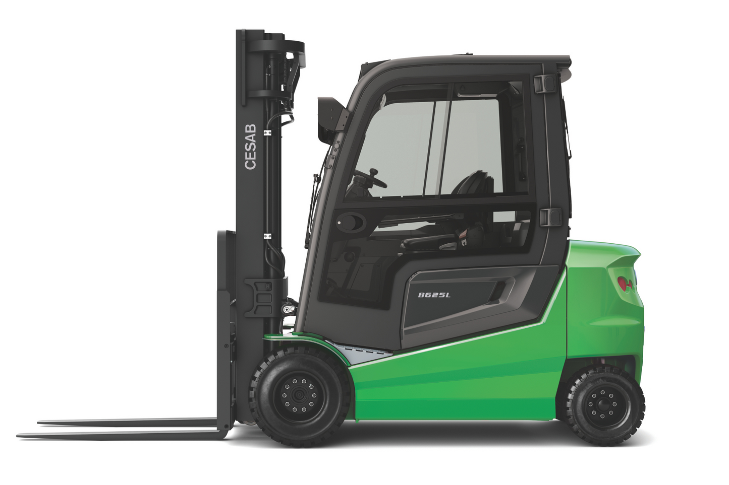CESAB B600 Heavy Duty 4-Wheel Electric Counterbalance Forklift – 2000kg to 5000kg Capacity | High-Performance Electric Forklift for Intensive Applications