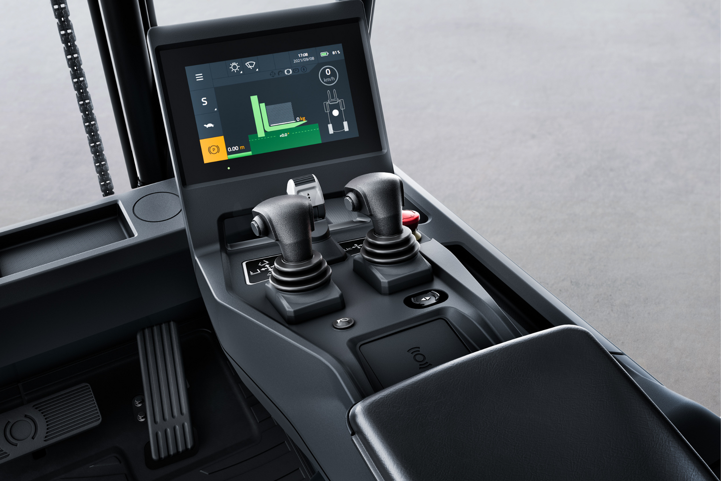 CESAB B600 Heavy Duty 4-Wheel Electric Counterbalance Forklift – 2000kg to 5000kg Capacity | High-Performance Electric Forklift for Intensive Applications