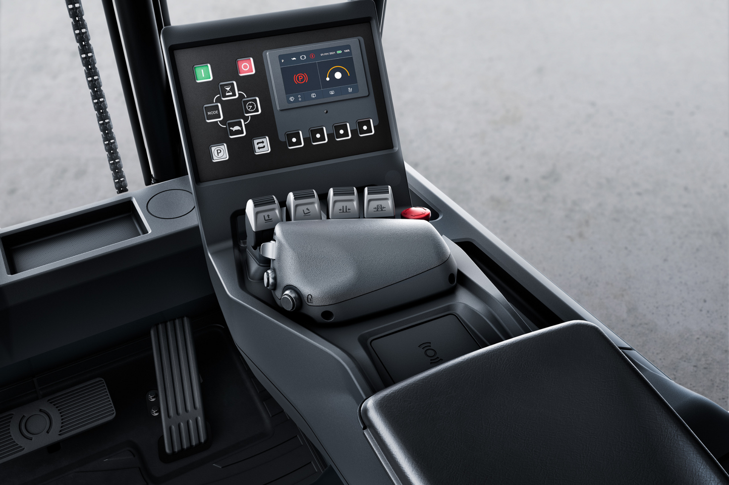 CESAB B600 Heavy Duty 4-Wheel Electric Counterbalance Forklift – 2000kg to 5000kg Capacity | High-Performance Electric Forklift for Intensive Applications