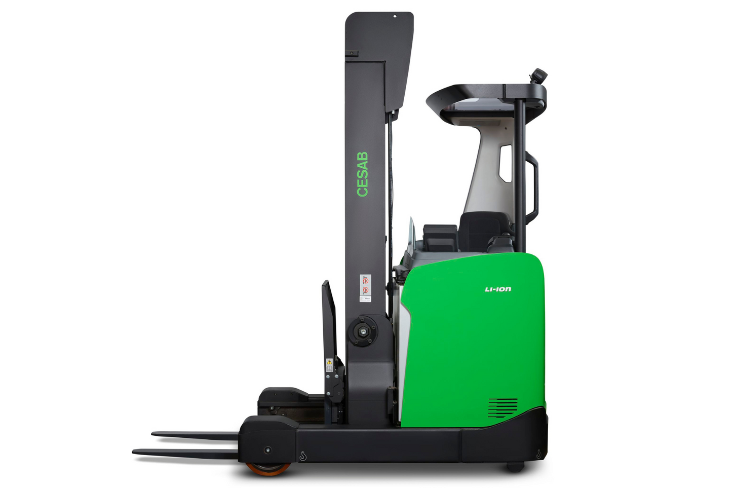 CESAB R300 High-Performance Electric Reach Truck – 1400kg to 2500kg Capacity | Advanced Lithium-Ion Reach Truck for High-Intensity Warehouse Operations