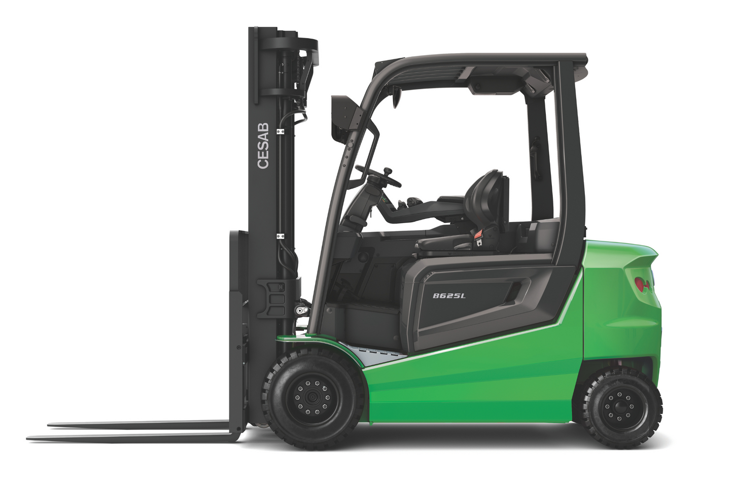CESAB B600 Heavy Duty 4-Wheel Electric Counterbalance Forklift – 2000kg to 5000kg Capacity | High-Performance Electric Forklift for Intensive Applications