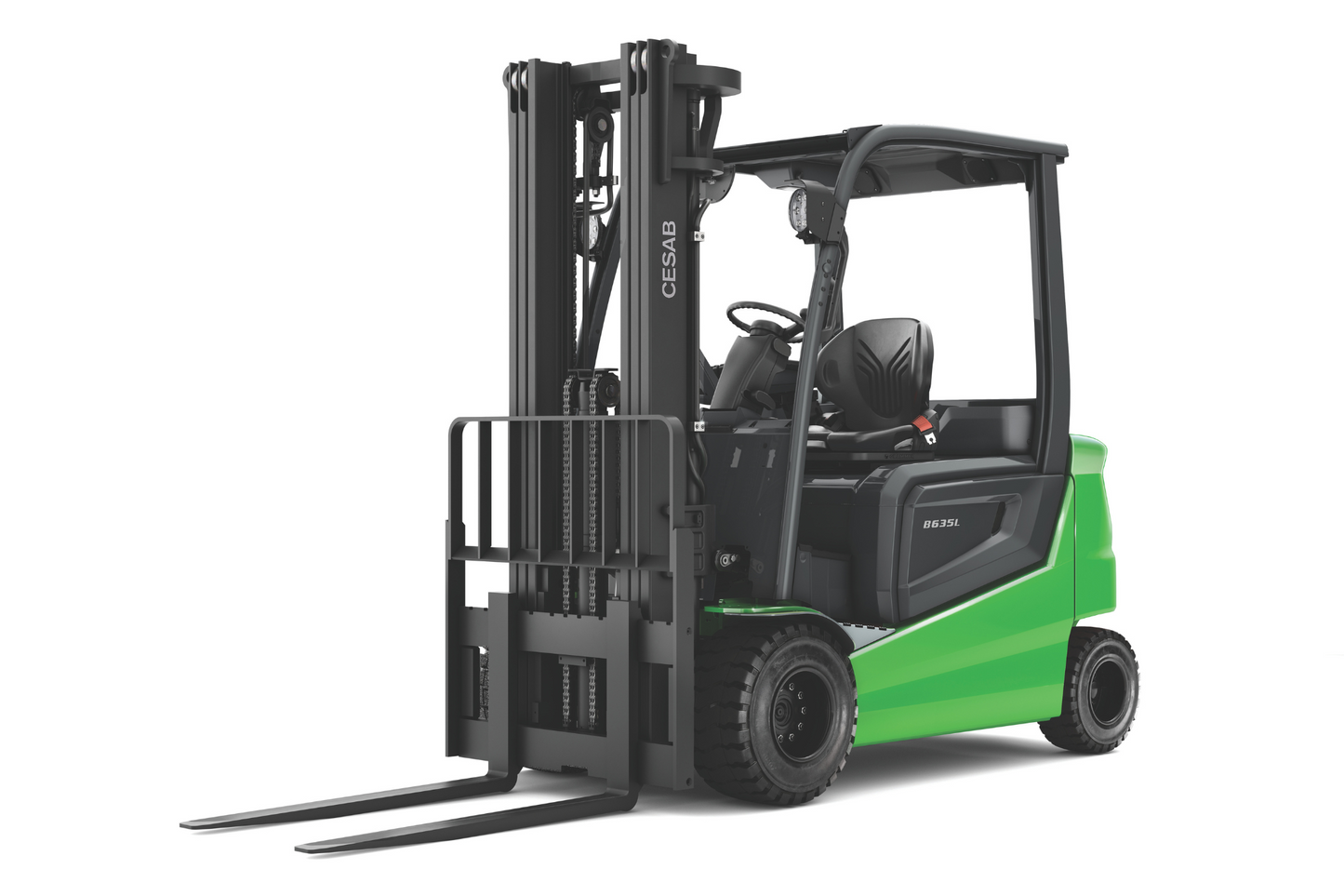 CESAB B600 Heavy Duty 4-Wheel Electric Counterbalance Forklift – 2000kg to 5000kg Capacity | High-Performance Electric Forklift for Intensive Applications
