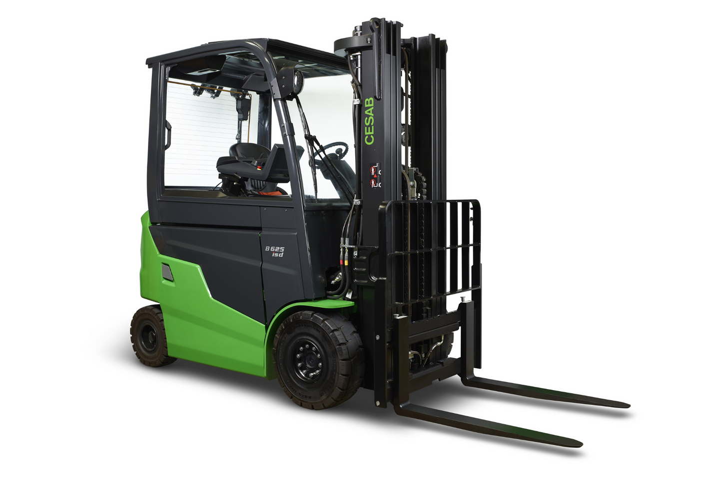 CESAB B600 Heavy Duty 4-Wheel Electric Counterbalance Forklift – 2000kg to 5000kg Capacity | High-Performance Electric Forklift for Intensive Applications