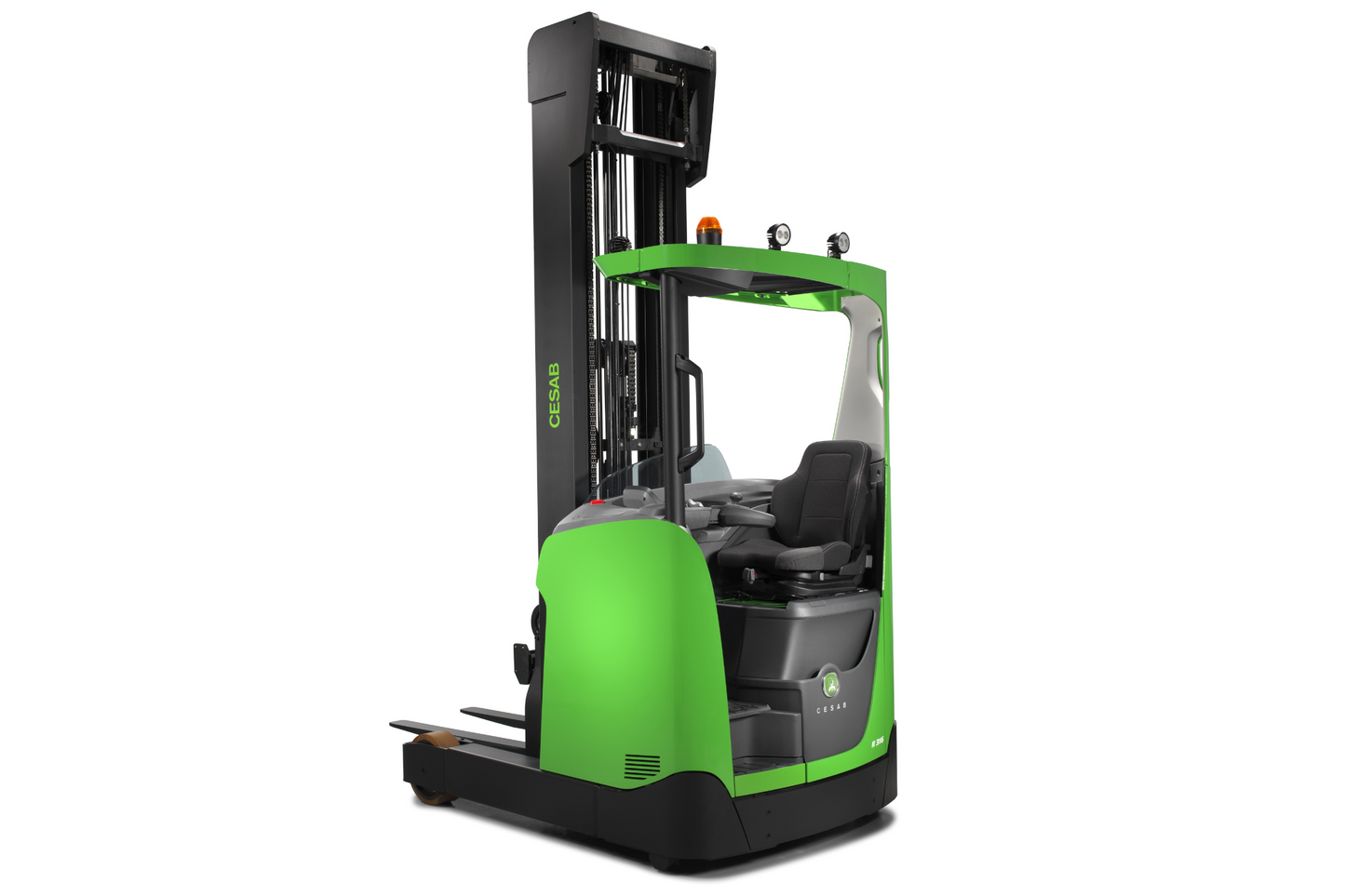 CESAB R300 High-Performance Electric Reach Truck – 1400kg to 2500kg Capacity | Advanced Lithium-Ion Reach Truck for High-Intensity Warehouse Operations