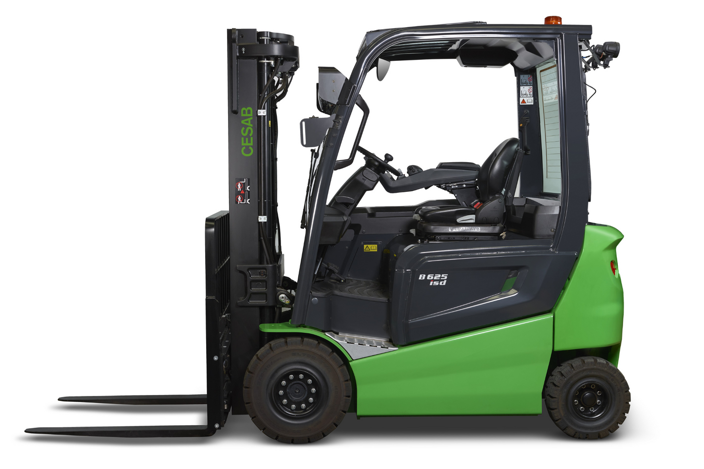 CESAB B600 Heavy Duty 4-Wheel Electric Counterbalance Forklift – 2000kg to 5000kg Capacity | High-Performance Electric Forklift for Intensive Applications