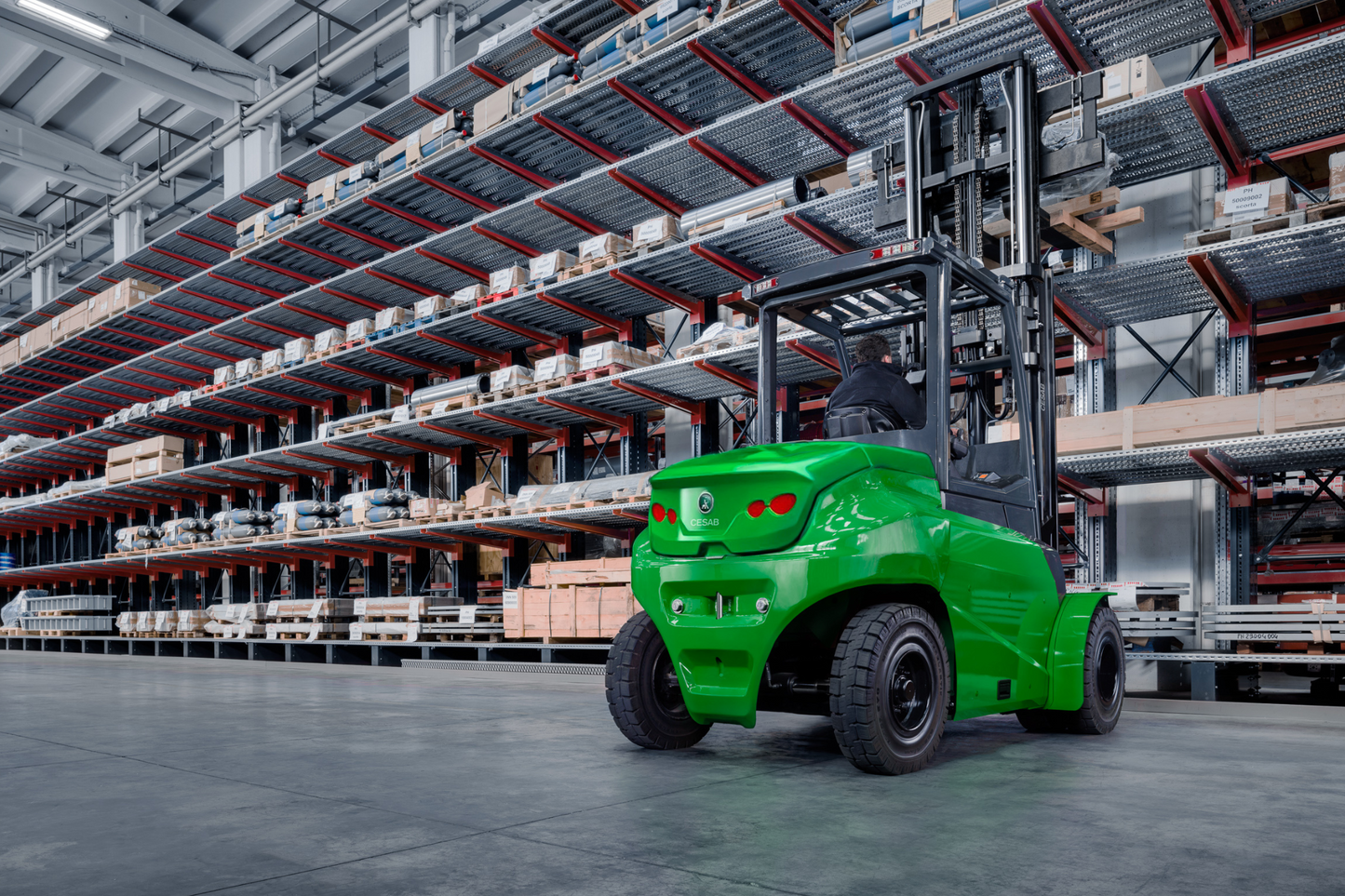 CESAB B800 Heavy Duty 4-Wheel Electric Counterbalance Forklift – 6000kg to 8500kg Capacity | High-Capacity Electric Forklift for Heavy Industry