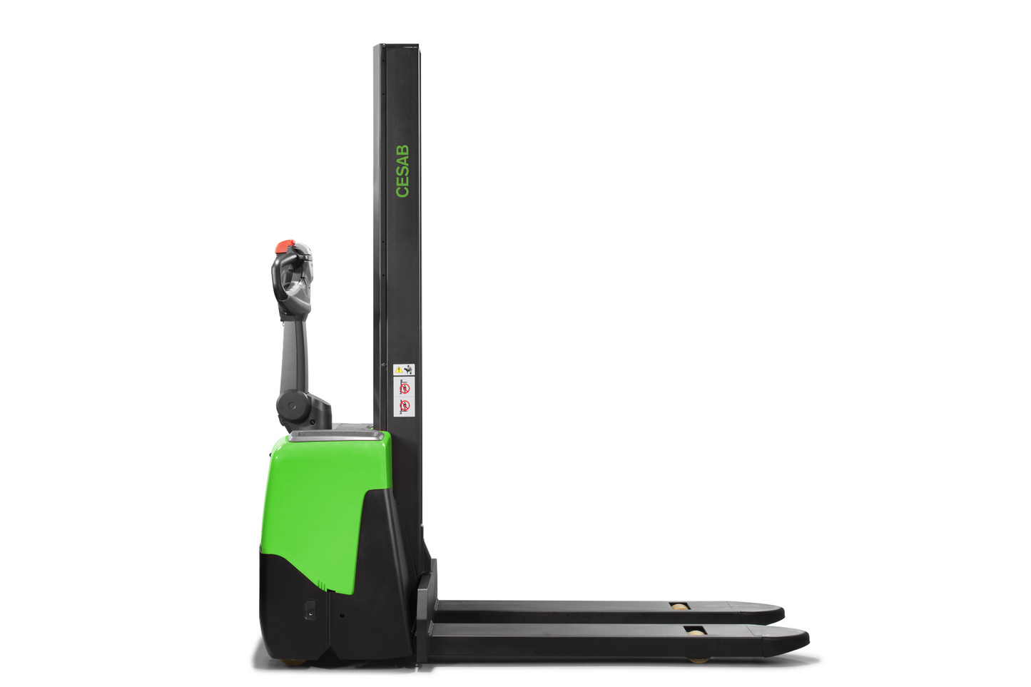 CESAB S100 Series Powered Stacker – 1000kg Capacity | Compact Electric Stacker for Retail & Low-Intensity Applications