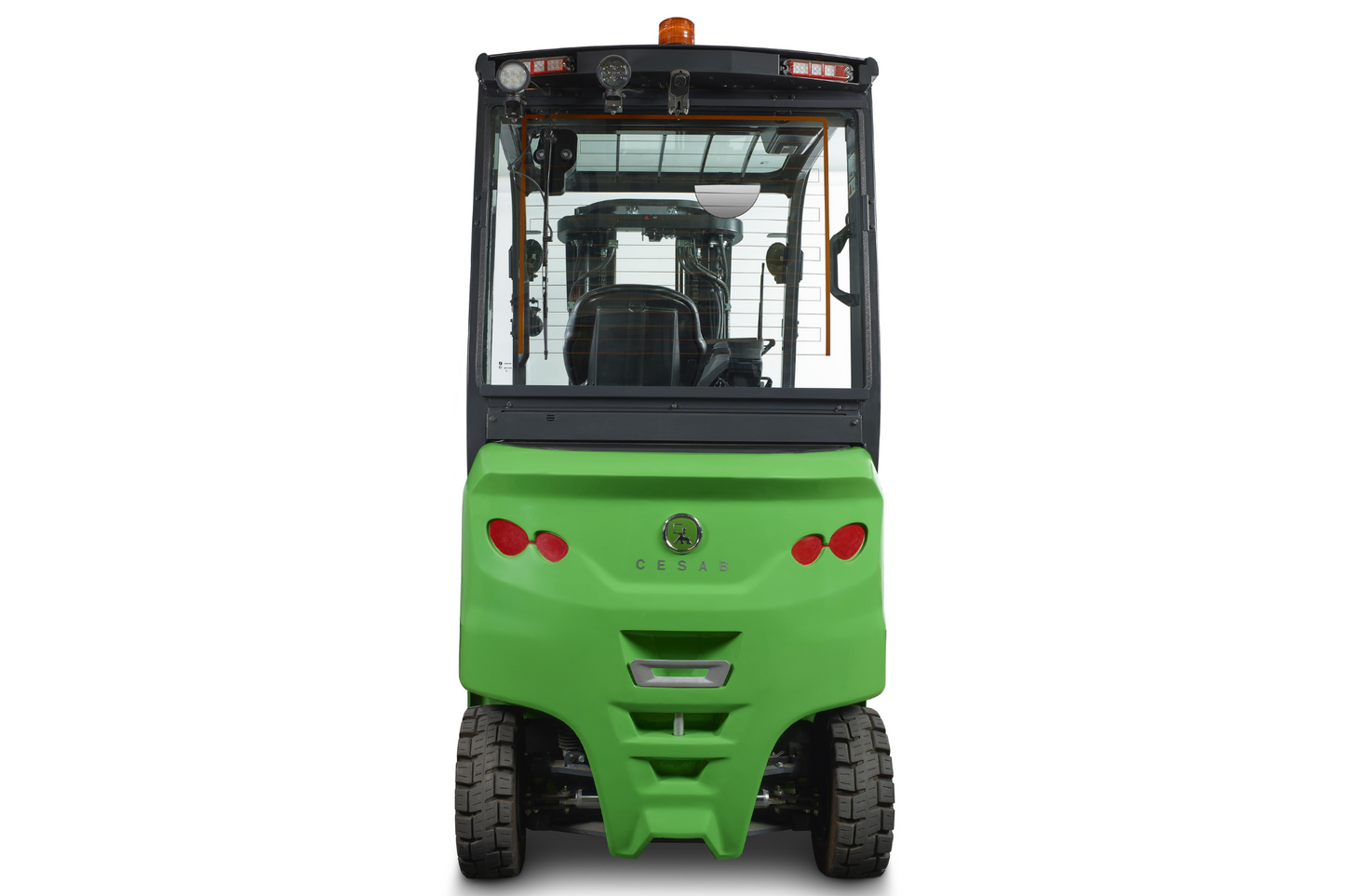 CESAB B600 Heavy Duty 4-Wheel Electric Counterbalance Forklift – 2000kg to 5000kg Capacity | High-Performance Electric Forklift for Intensive Applications