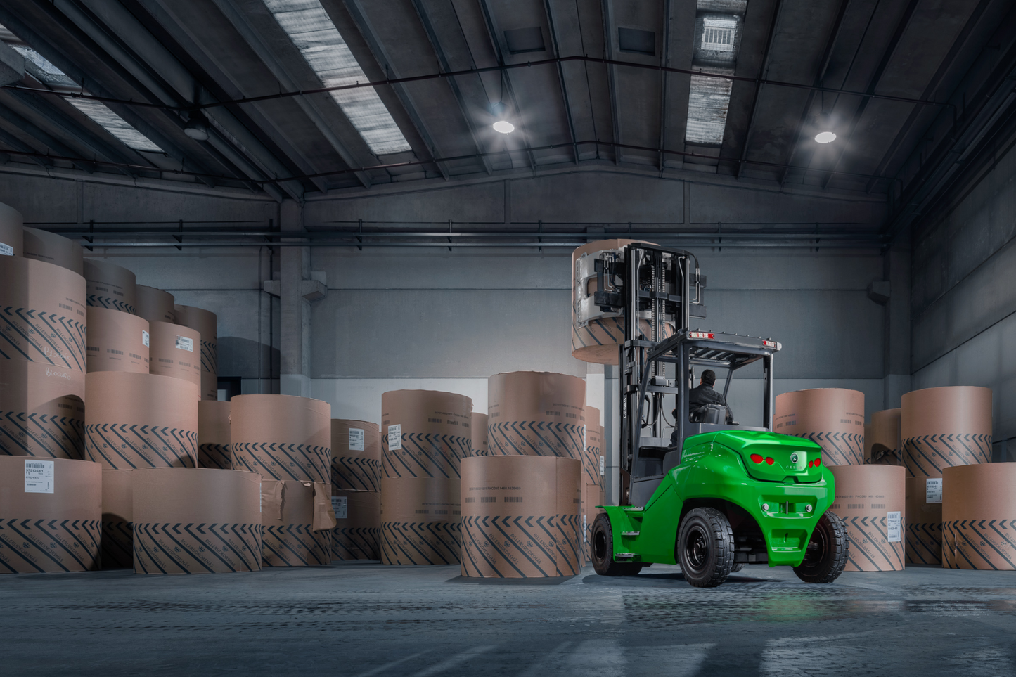 CESAB B800 Heavy Duty 4-Wheel Electric Counterbalance Forklift – 6000kg to 8500kg Capacity | High-Capacity Electric Forklift for Heavy Industry