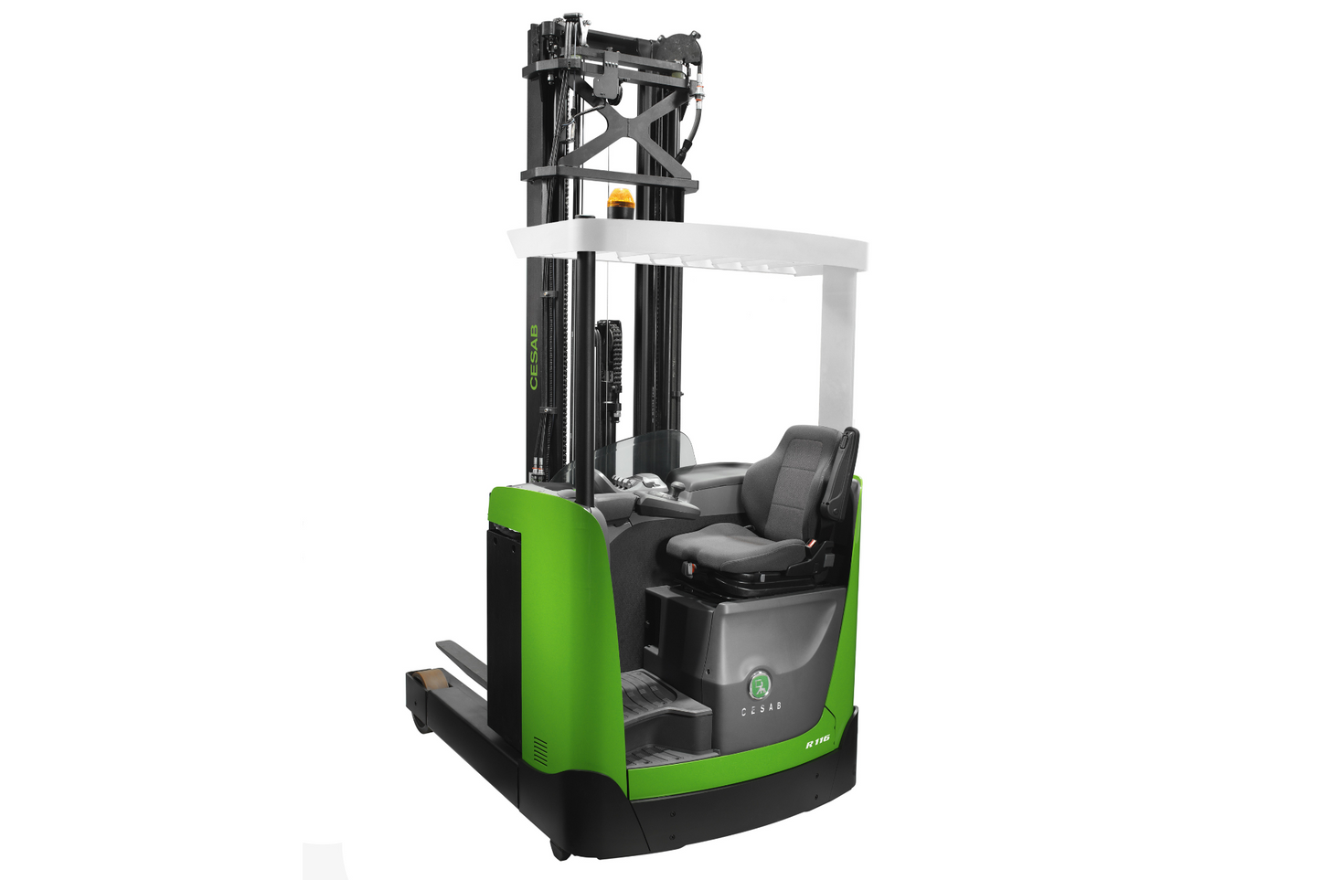 CESAB R100 Electric Reach Truck – 1200kg to 1600kg Capacity | Compact Electric Reach Truck for Efficient Warehouse Operations