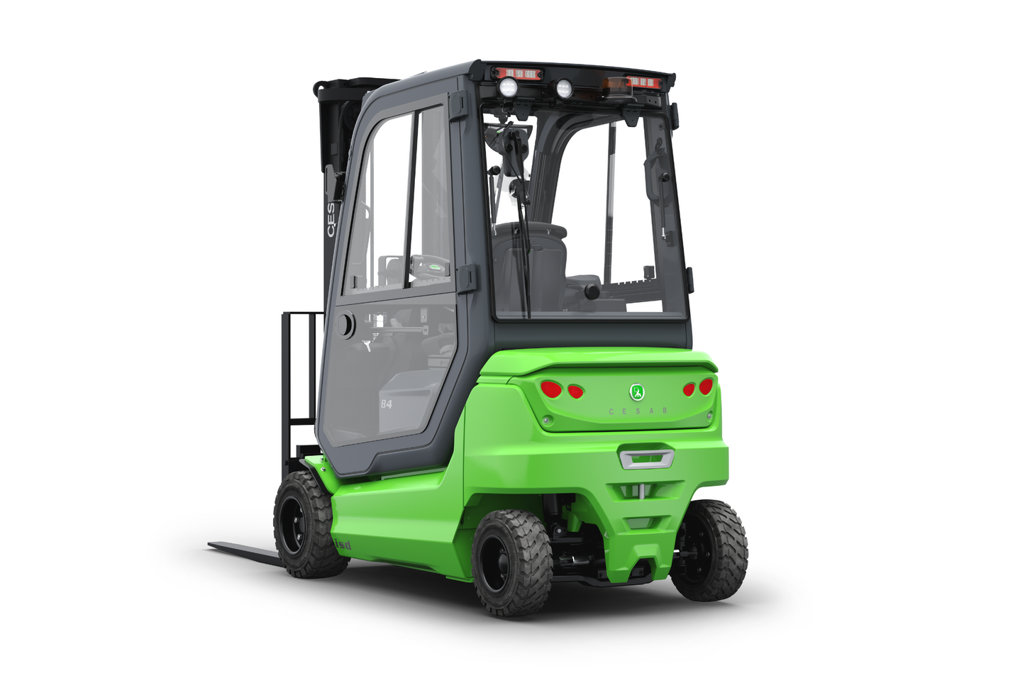 CESAB B400 4-Wheel Electric Counterbalance Forklift – 1600kg to 2000kg Capacity | High-Stability Electric Forklift for Warehouses
