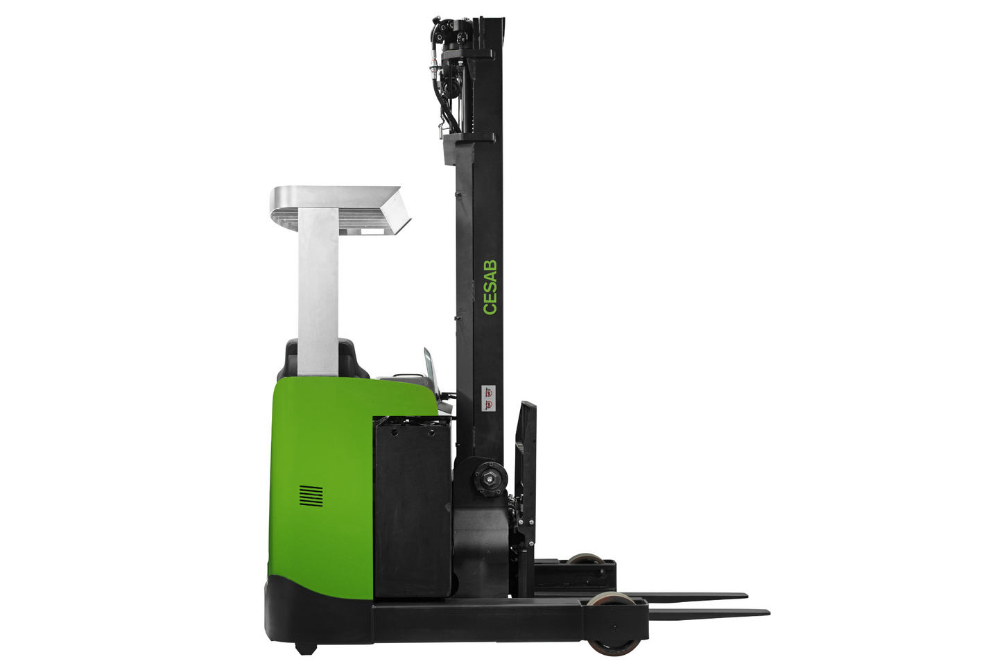 CESAB R100 Electric Reach Truck – 1200kg to 1600kg Capacity | Compact Electric Reach Truck for Efficient Warehouse Operations