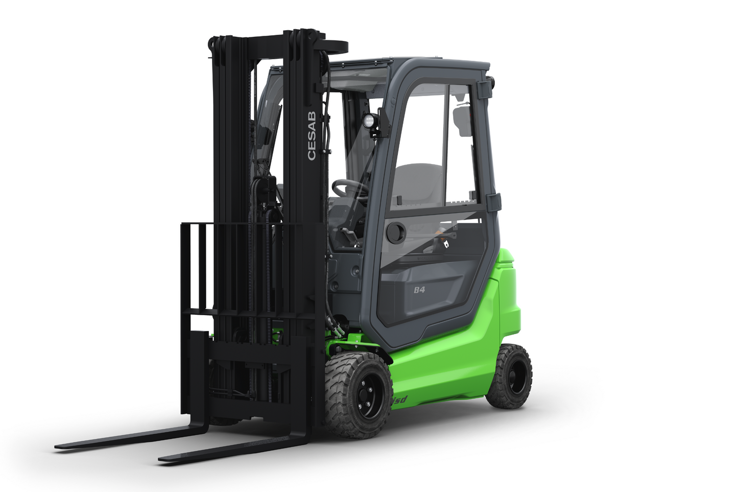 CESAB B400 4-Wheel Electric Counterbalance Forklift – 1600kg to 2000kg Capacity | High-Stability Electric Forklift for Warehouses