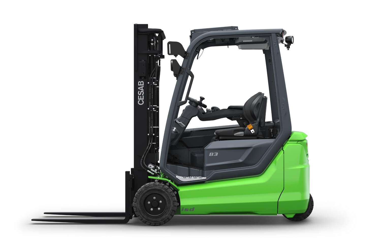 CESAB B300 Rear Twin-Wheel Electric Counterbalance Forklift – 1500kg to 2000kg Load Capacity | High-Performance Warehouse Forklift