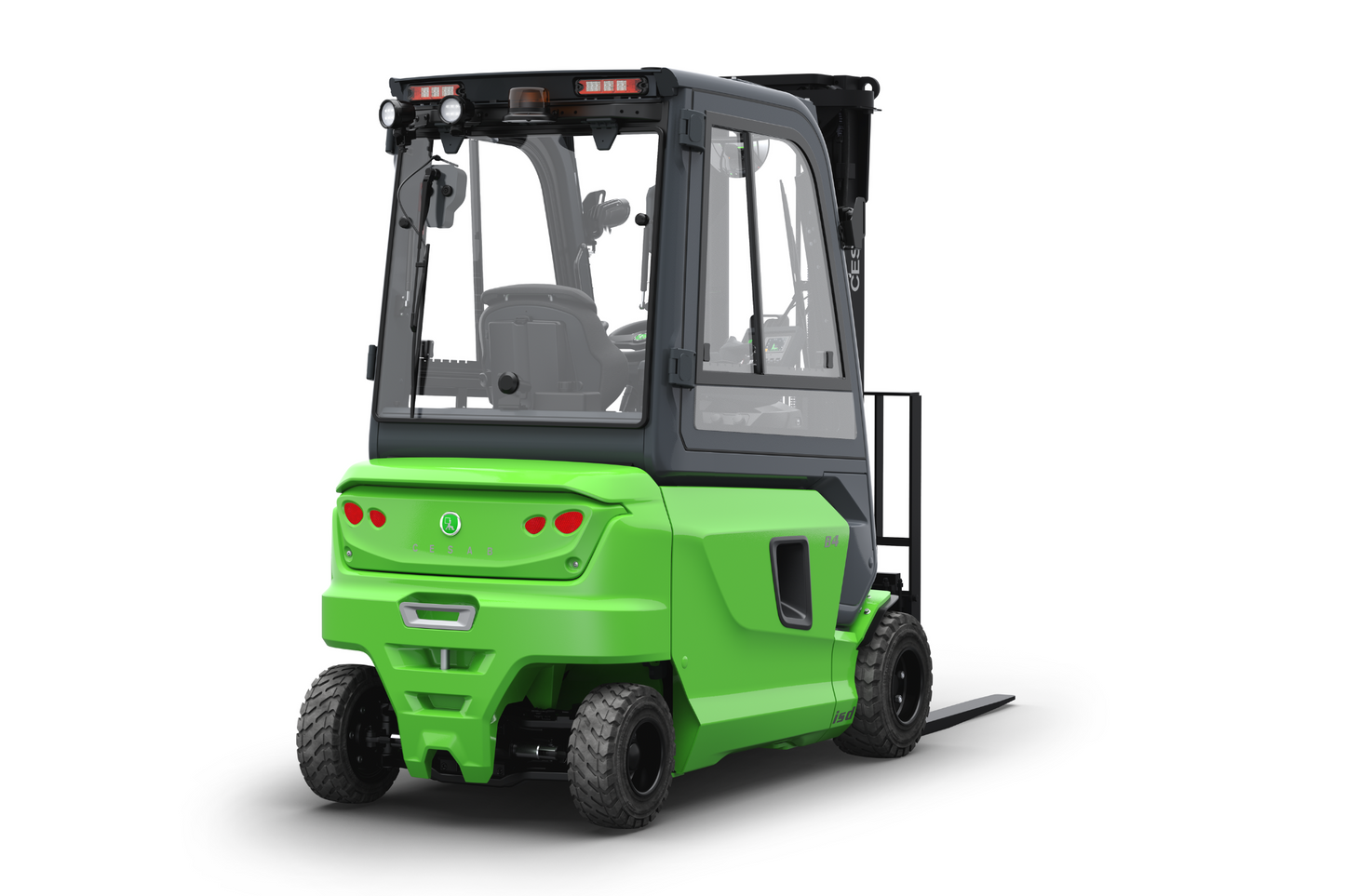 CESAB B400 4-Wheel Electric Counterbalance Forklift – 1600kg to 2000kg Capacity | High-Stability Electric Forklift for Warehouses