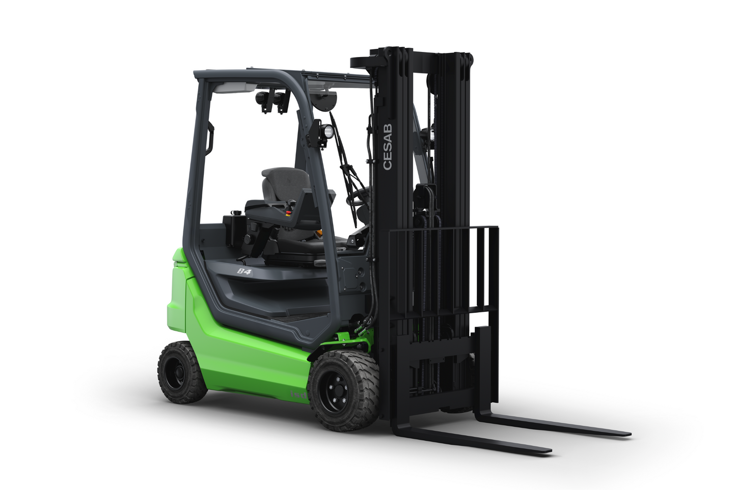 CESAB B400 4-Wheel Electric Counterbalance Forklift – 1600kg to 2000kg Capacity | High-Stability Lithium-Ion Forklift for Warehouses