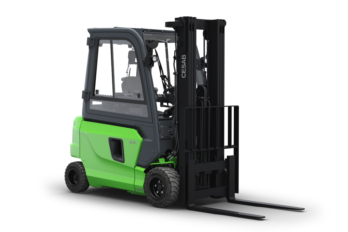 CESAB B400 4-Wheel Electric Counterbalance Forklift – 1600kg to 2000kg Capacity | High-Stability Electric Forklift for Warehouses