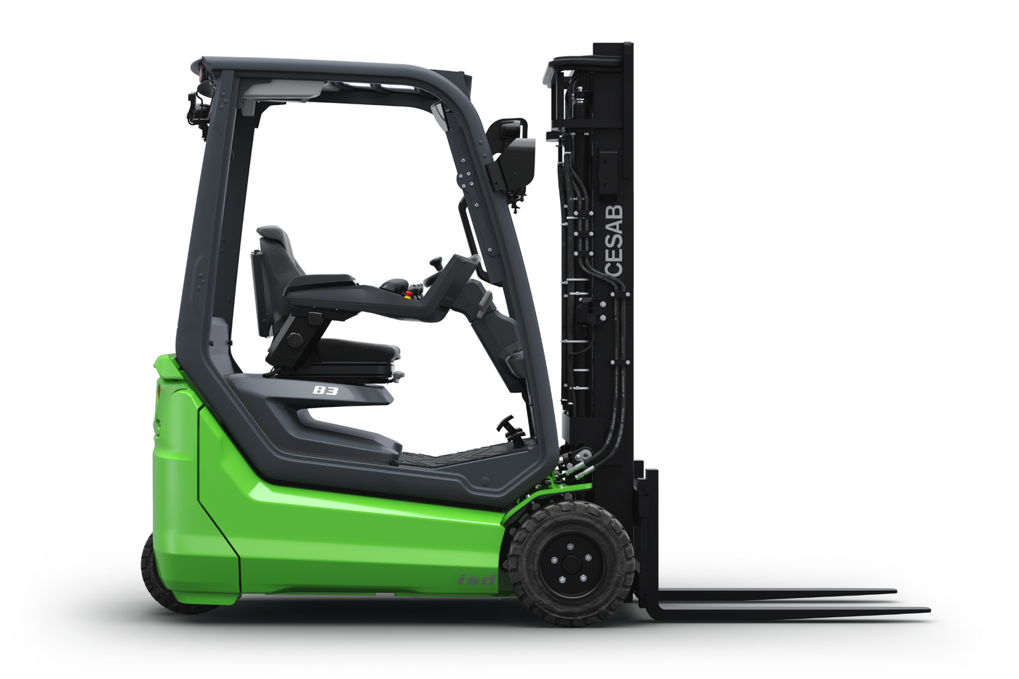 CESAB B300 Rear Twin-Wheel Electric Counterbalance Forklift – 1500kg to 2000kg Load Capacity | High-Performance Warehouse Forklift Li-Ion Technology