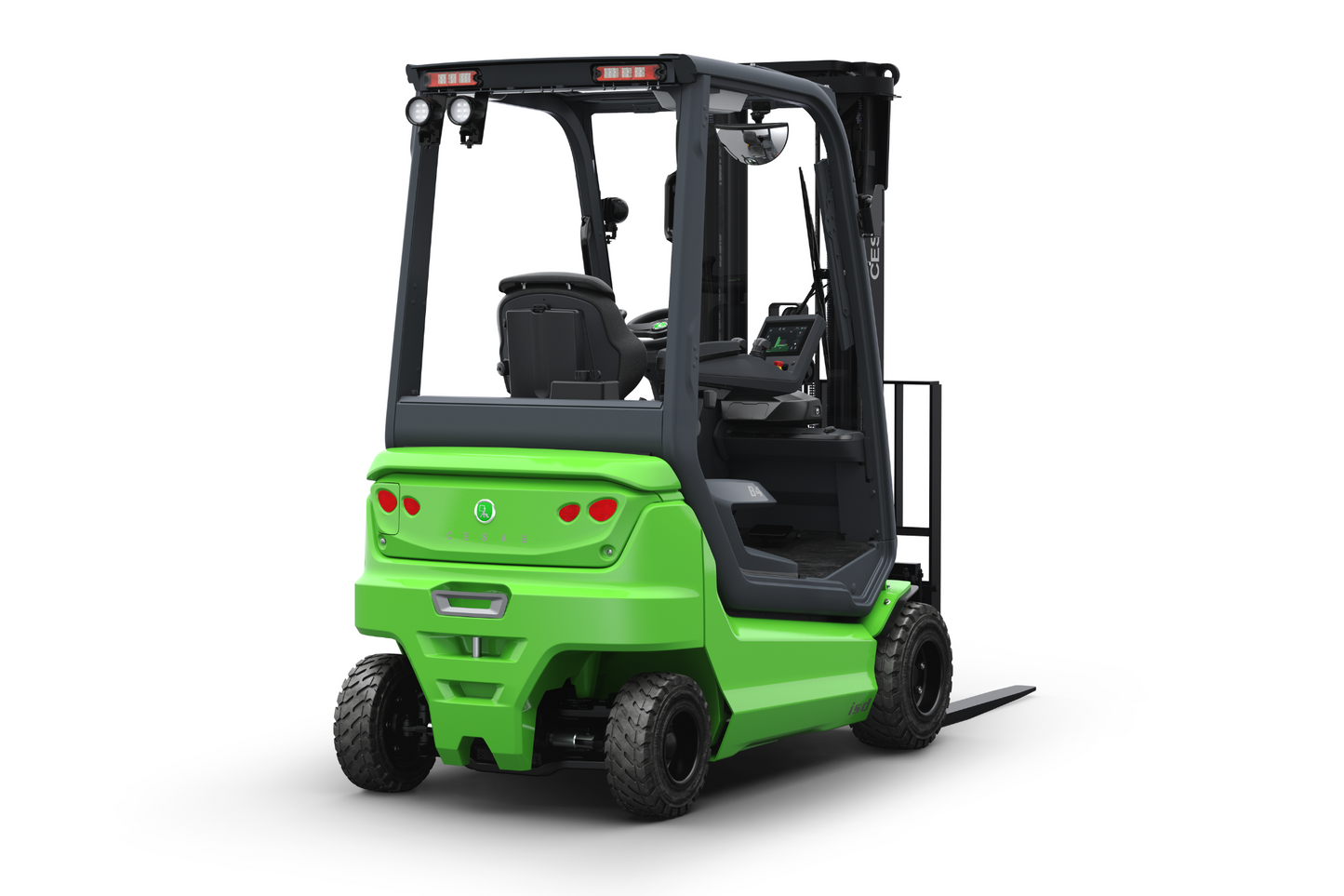 CESAB B400 4-Wheel Electric Counterbalance Forklift – 1600kg to 2000kg Capacity | High-Stability Lithium-Ion Forklift for Warehouses