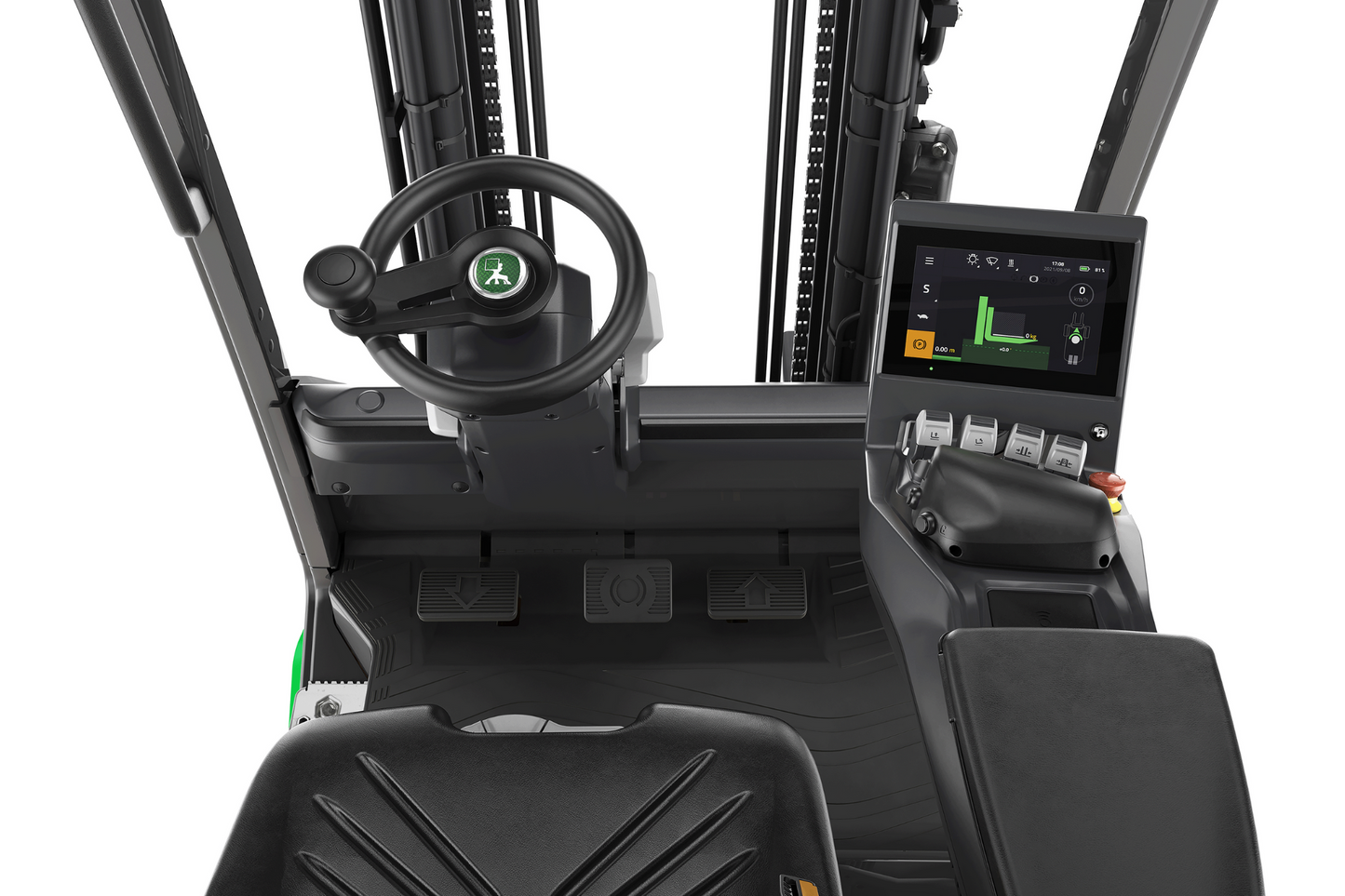 CESAB B400 4-Wheel Electric Counterbalance Forklift – 1600kg to 2000kg Capacity | High-Stability Electric Forklift for Warehouses