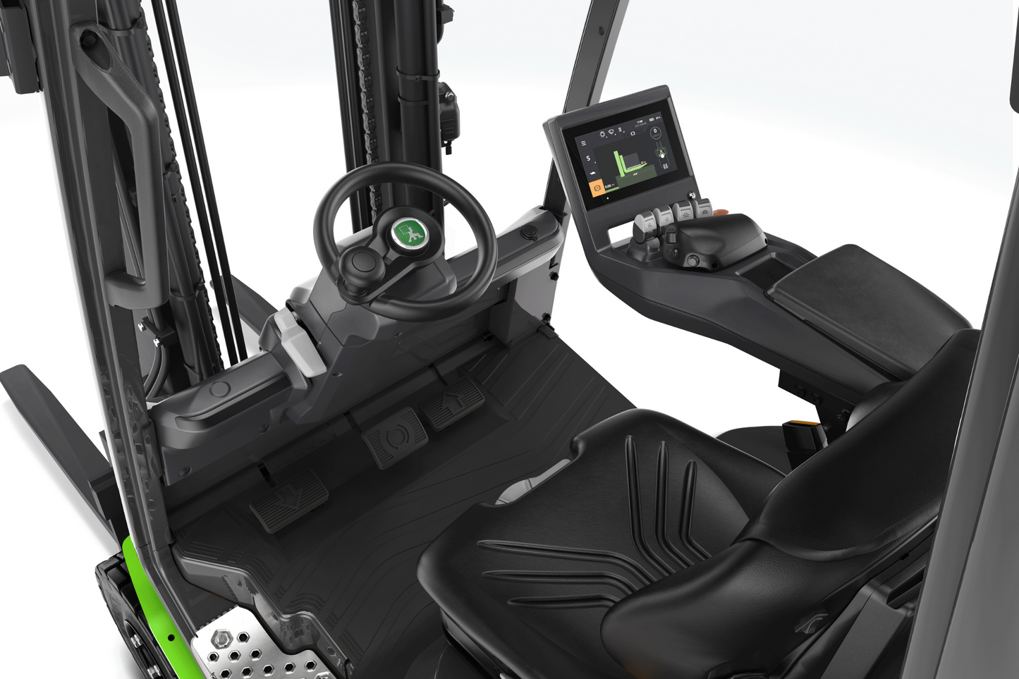 CESAB B400 4-Wheel Electric Counterbalance Forklift – 1600kg to 2000kg Capacity | High-Stability Lithium-Ion Forklift for Warehouses