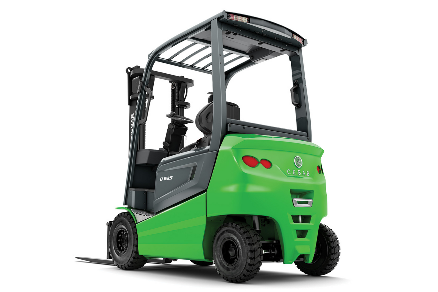 CESAB B600 Heavy Duty 4-Wheel Electric Counterbalance Forklift – 2000kg to 5000kg Capacity | High-Performance Electric Forklift for Intensive Applications