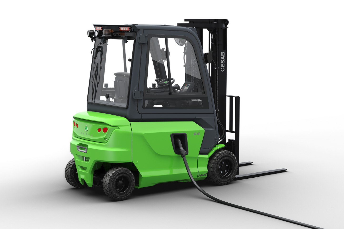CESAB B400 4-Wheel Electric Counterbalance Forklift – 1600kg to 2000kg Capacity | High-Stability Lithium-Ion Forklift for Warehouses
