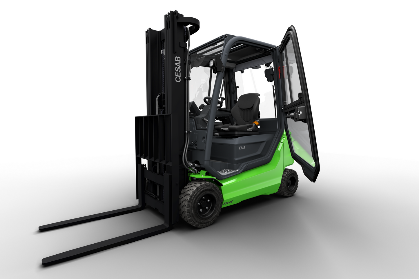 CESAB B400 4-Wheel Electric Counterbalance Forklift – 1600kg to 2000kg Capacity | High-Stability Electric Forklift for Warehouses