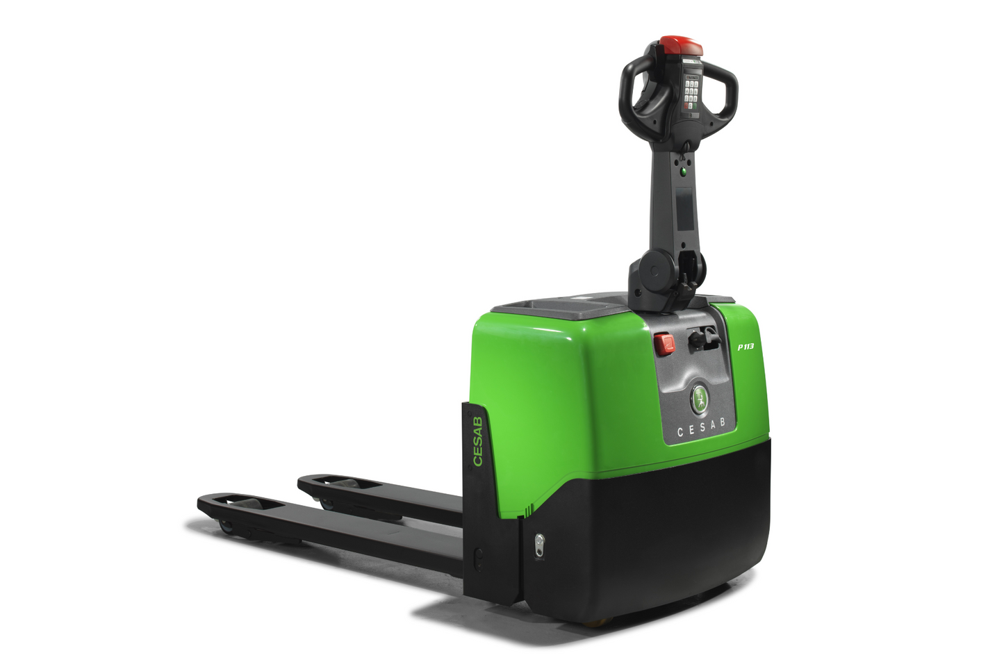 CESAB P113 Compact Powered Pallet Truck – 1300kg Capacity | Lightweight Electric Pallet Truck with Built-in Charger