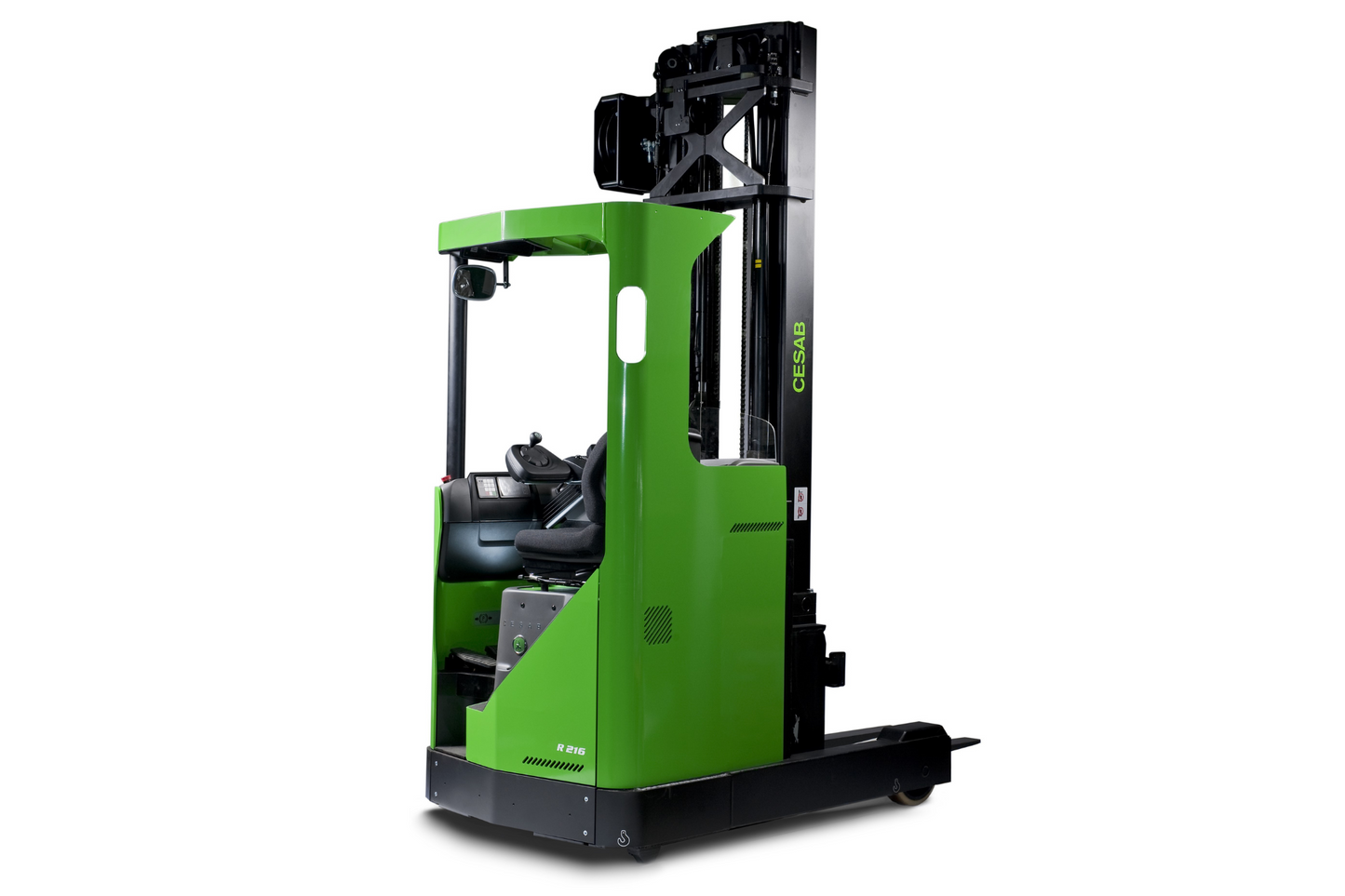 CESAB R200 Compact Electric Reach Truck – 1200kg to 1600kg Capacity | High-Performance Lithium-Ion Reach Truck for Narrow Aisles