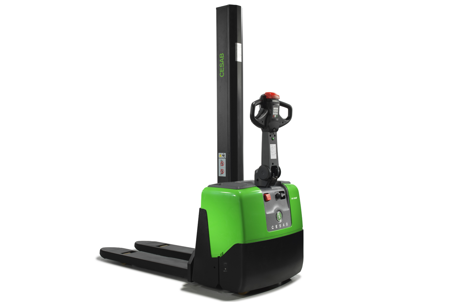 CESAB S100 Series Powered Stacker – 1000kg Capacity | Compact Electric Stacker for Retail & Low-Intensity Applications