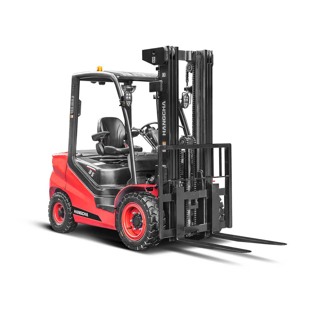 Hangcha XF2-25D 2.5T | Half Cab Diesel Counterbalance | 4-Wheel Forklift