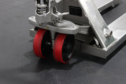 giraffe 3T Stainless Steel Euro Spec 550x1150mm Manual Pallet Truck | Heavy Duty, Low Profile
