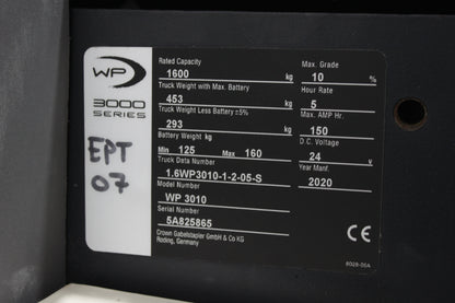 Crown WP3010 – Powered Pallet Truck