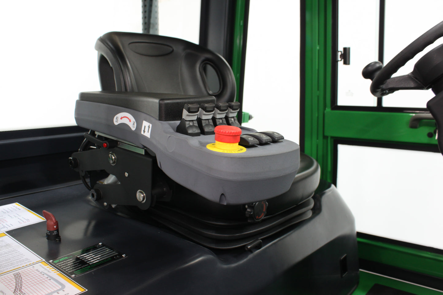 giraffe FD70 Premium Plus Advanced Pedestrian Safety | Full Cab Diesel Counterbalance | 4-Wheel Forklift