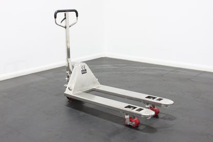 giraffe 3T Stainless Steel Euro Spec 550x1150mm Manual Pallet Truck | Heavy Duty, Low Profile