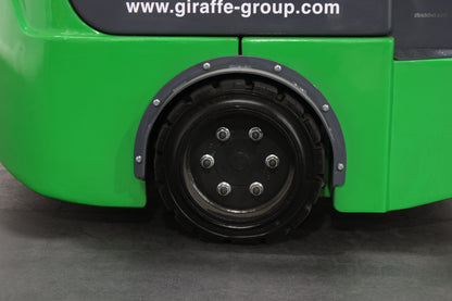 Mima mj25 2.5t articulated forklift | 4-stage mast, lithium, container-ready
