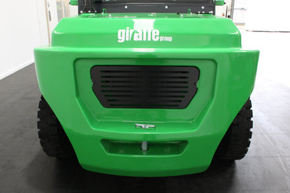 giraffe FD70 Premium Plus Advanced Pedestrian Safety | Full Cab Diesel Counterbalance | 4-Wheel Forklift